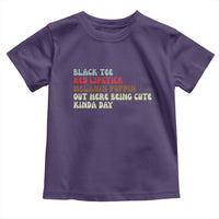 Melanin Poppin Black Girl Pride Toddler T Shirt Funny Juneteenth Saying Afro Black Women Queen