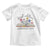 First Edition Published 2025 Toddler T Shirt Littlest Bookworm Funny Annoucement Baby Shower