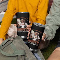 Black Cowgirl Tumbler Cup Where Them Fans At Boots On The Ground - Wonder Print Shop
