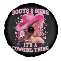 Boots and Bling Its A Cowgirl Thing Western Cowgirl Spare Tire Cover