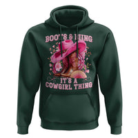 Boots and Bling Its A Cowgirl Thing Western Cowgirl Hoodie