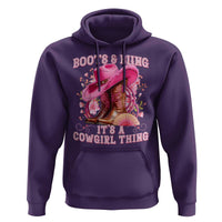 Boots and Bling Its A Cowgirl Thing Western Cowgirl Hoodie
