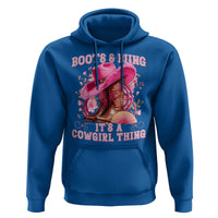 Boots and Bling Its A Cowgirl Thing Western Cowgirl Hoodie