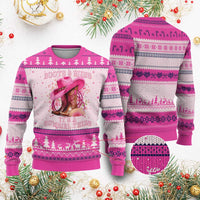Boots and Bling Its A Cowgirl Thing Western Cowgirl Ugly Christmas Sweater
