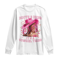 Boots and Bling Its A Cowgirl Thing Western Cowgirl Long Sleeve Shirt