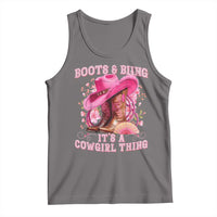 Boots and Bling Its A Cowgirl Thing Western Cowgirl Tank Top