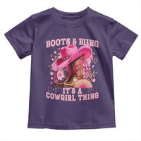 Boots and Bling Its A Cowgirl Thing Western Cowgirl Toddler T Shirt