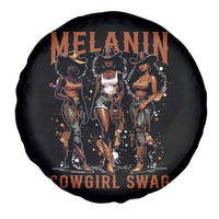 Melanin Cowgirl Swag Spare Tire Cover Black Women Western Pride