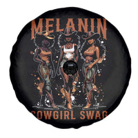 Melanin Cowgirl Swag Spare Tire Cover Black Women Western Pride