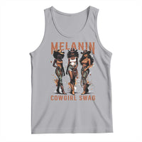 Melanin Cowgirl Swag Tank Top Black Women Western Pride