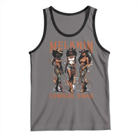 Melanin Cowgirl Swag Tank Top Black Women Western Pride