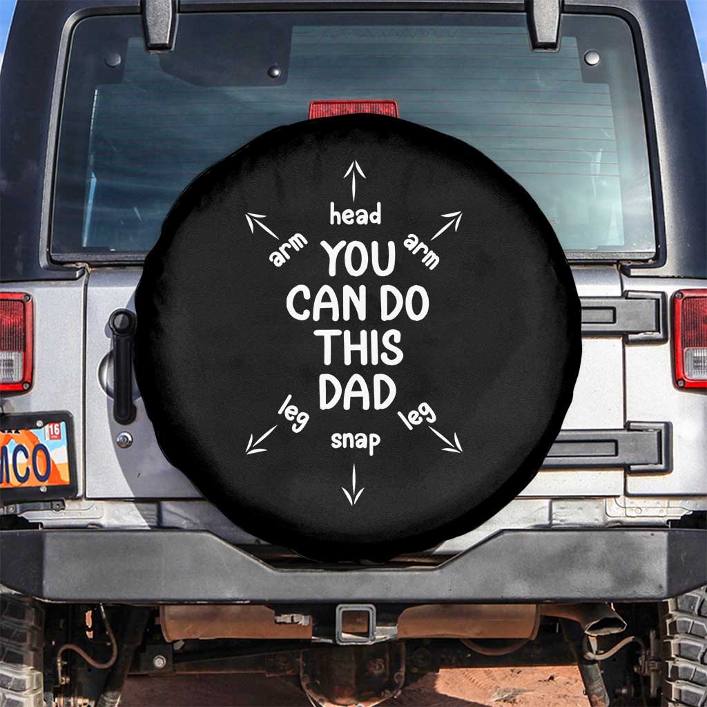 You Can Do This Dad Spare Tire Cover Annoucement Baby Shower First Fathers Day Gifts