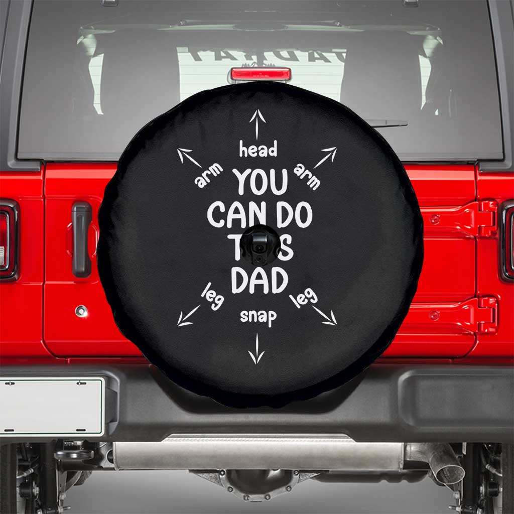 You Can Do This Dad Spare Tire Cover Annoucement Baby Shower First Fathers Day Gifts