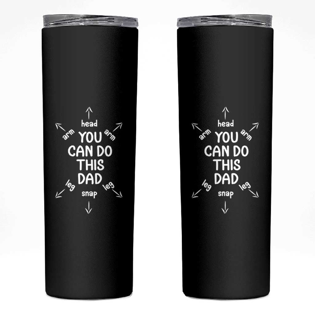 You Can Do This Dad Skinny Tumbler Annoucement Baby Shower First Fathers Day Gifts