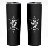 You Can Do This Dad Skinny Tumbler Annoucement Baby Shower First Fathers Day Gifts