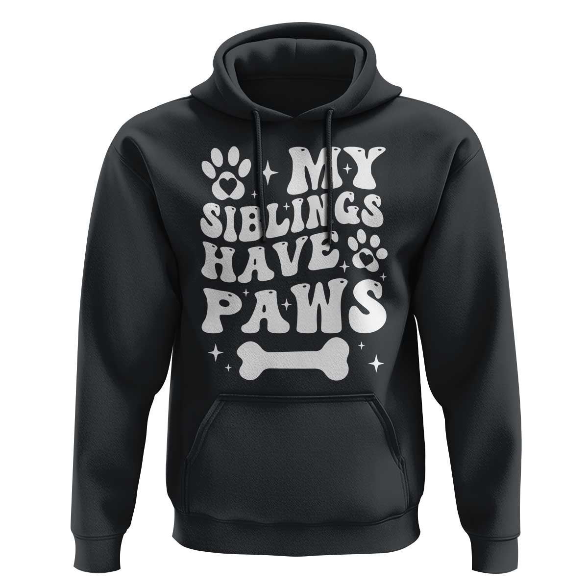 Protected By Dog Hoodie My Siblings Have Paws Baby Shower Gift