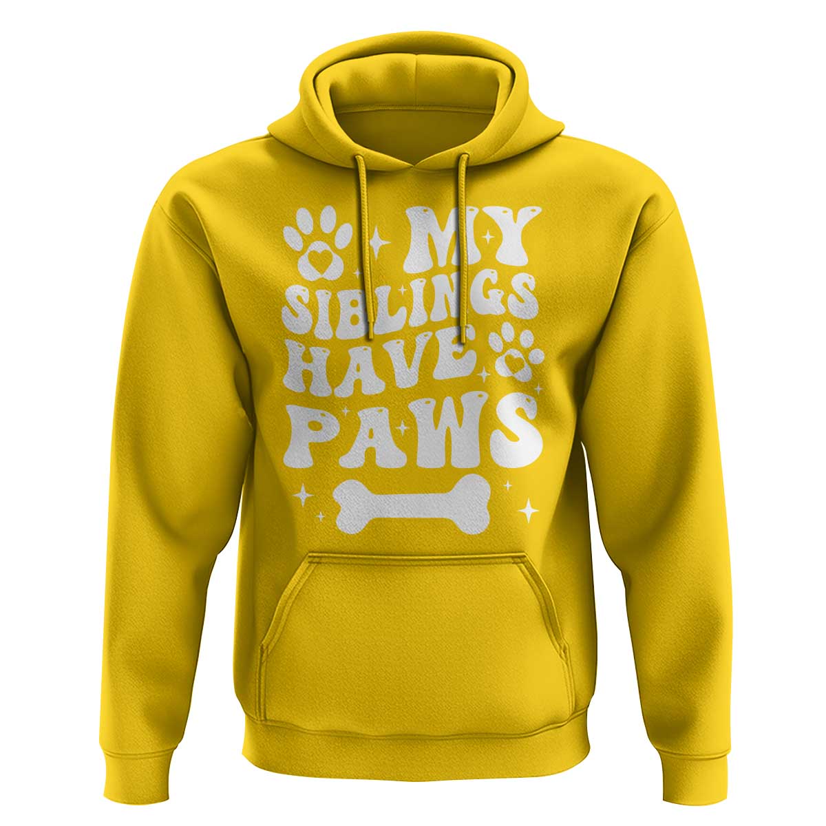 Protected By Dog Hoodie My Siblings Have Paws Baby Shower Gift