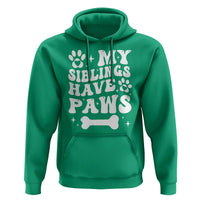 Protected By Dog Hoodie My Siblings Have Paws Baby Shower Gift