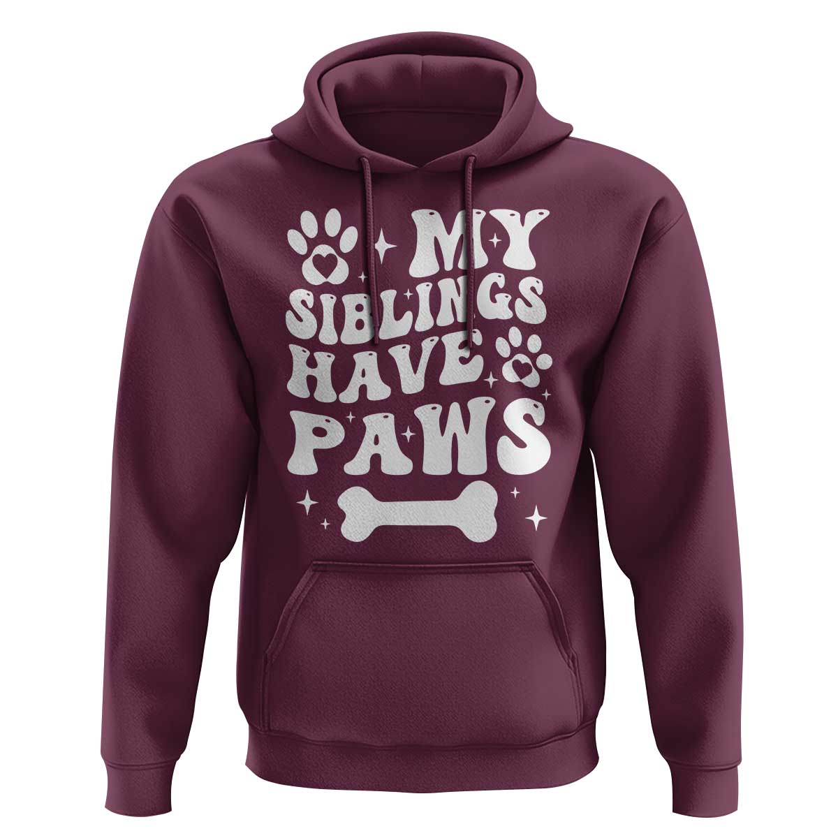 Protected By Dog Hoodie My Siblings Have Paws Baby Shower Gift
