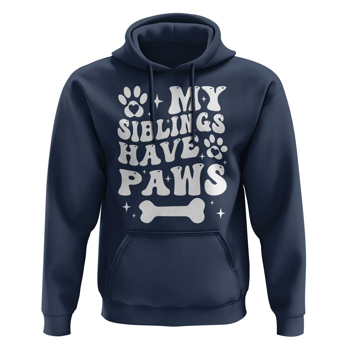 Protected By Dog Hoodie My Siblings Have Paws Baby Shower Gift