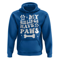 Protected By Dog Hoodie My Siblings Have Paws Baby Shower Gift