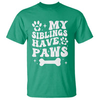 Protected By Dog T Shirt My Siblings Have Paws Baby Shower Gift