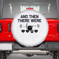 And Then There Were Four Spare Tire Cover Pregnancy Baby Announcement With Dog