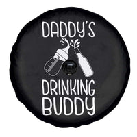 Daddy's Drinking Buddy Spare Tire Cover Funny Baby Shower Infants Outfit Newborn Gift