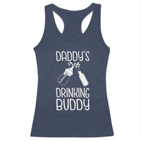Daddy's Drinking Buddy Racerback Tank Top Funny Baby Shower Infants Outfit Newborn Gift