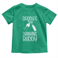 Daddy's Drinking Buddy Toddler T Shirt Funny Baby Shower Infants Outfit Newborn Gift