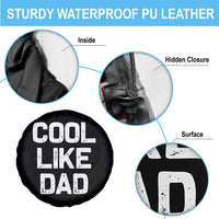 Cool Like Dad Spare Tire Cover Funny Newborn Gift  Baby Shower