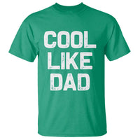 Cool Like Dad T Shirt Funny Newborn Gift  Baby Shower