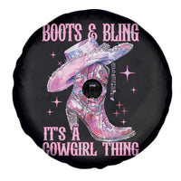 Boots and Bling Its A Cowgirl Thing Spare Tire Cover