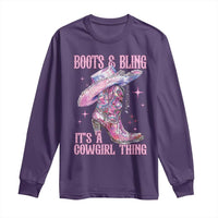 Boots and Bling Its A Cowgirl Thing Long Sleeve Shirt