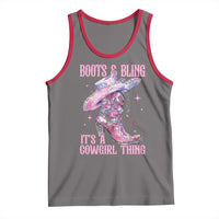 Boots and Bling Its A Cowgirl Thing Tank Top