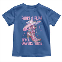 Boots and Bling Its A Cowgirl Thing Toddler T Shirt