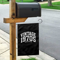 Vintage 1970s Limited Edition Garden Flag Vintage Varsity Funny Cool 1970 Theme
