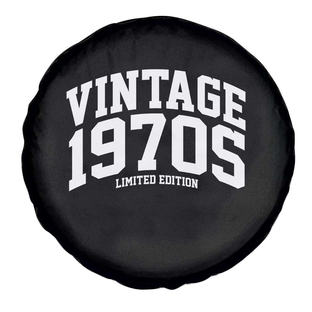 Vintage 1970s Limited Edition Spare Tire Cover Vintage Varsity Funny Cool 1970 Theme
