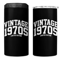 Vintage 1970s Limited Edition 4 in 1 Can Cooler Tumbler Vintage Varsity Funny Cool 1970 Theme