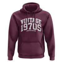 Vintage 1970s Limited Edition Hoodie Vintage Varsity Funny Cool 1970 Theme