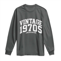 Vintage 1970s Limited Edition Long Sleeve Shirt Vintage Varsity Funny Cool 1970 Theme