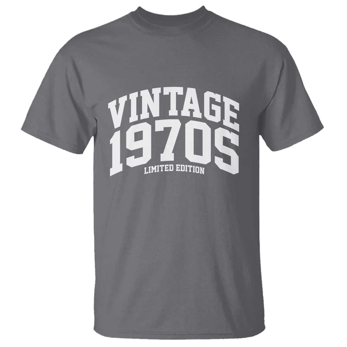 Vintage 1970s Limited Edition T Shirt Vintage Varsity Funny Cool 1970 Theme