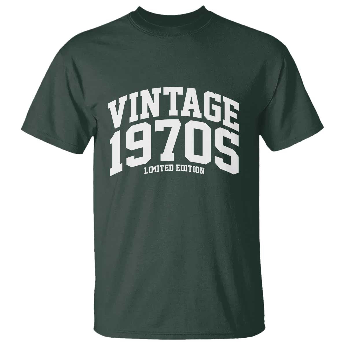 Vintage 1970s Limited Edition T Shirt Vintage Varsity Funny Cool 1970 Theme