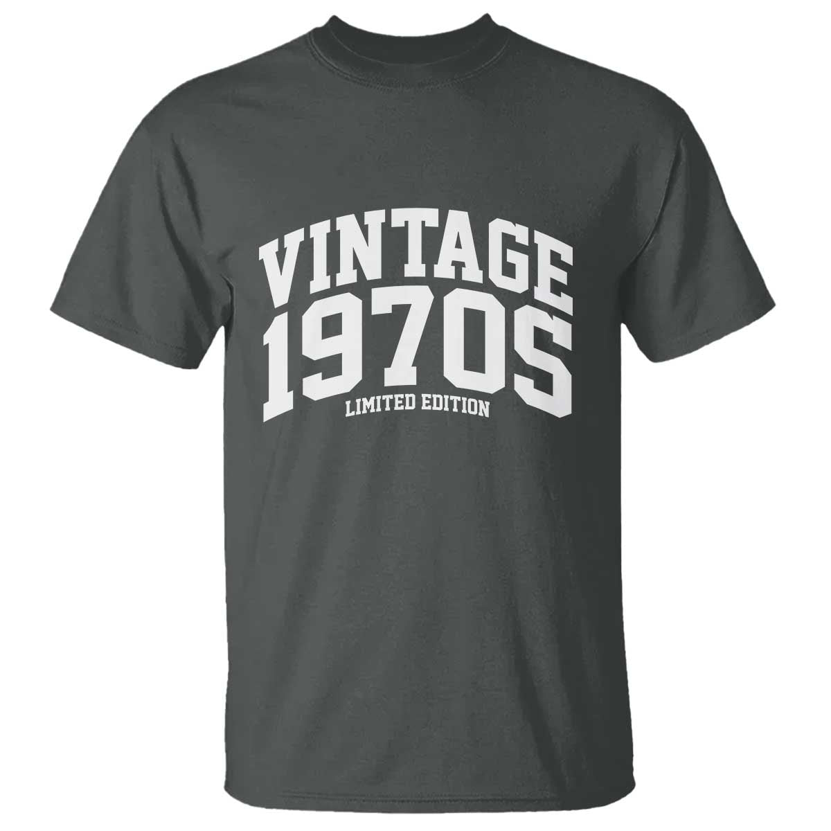 Vintage 1970s Limited Edition T Shirt Vintage Varsity Funny Cool 1970 Theme