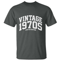 Vintage 1970s Limited Edition T Shirt Vintage Varsity Funny Cool 1970 Theme