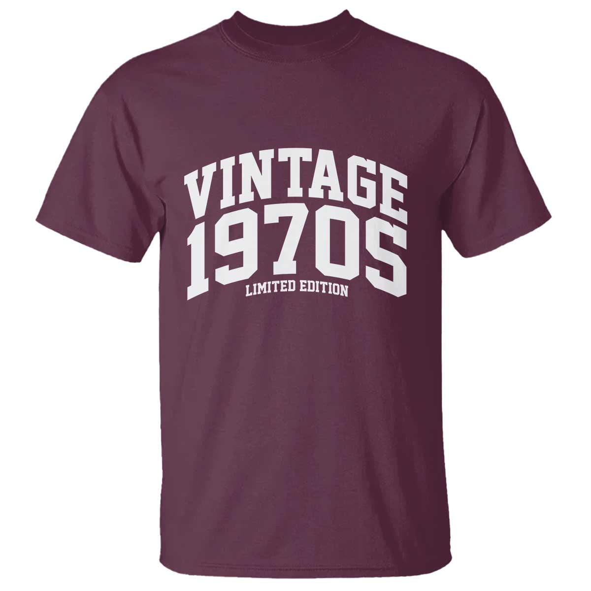 Vintage 1970s Limited Edition T Shirt Vintage Varsity Funny Cool 1970 Theme