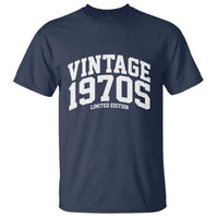 Vintage 1970s Limited Edition T Shirt Vintage Varsity Funny Cool 1970 Theme