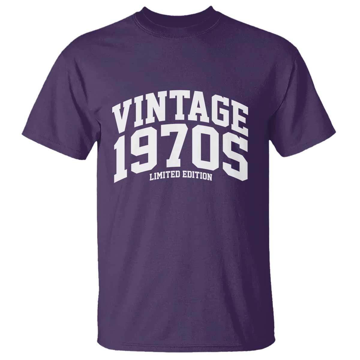 Vintage 1970s Limited Edition T Shirt Vintage Varsity Funny Cool 1970 Theme