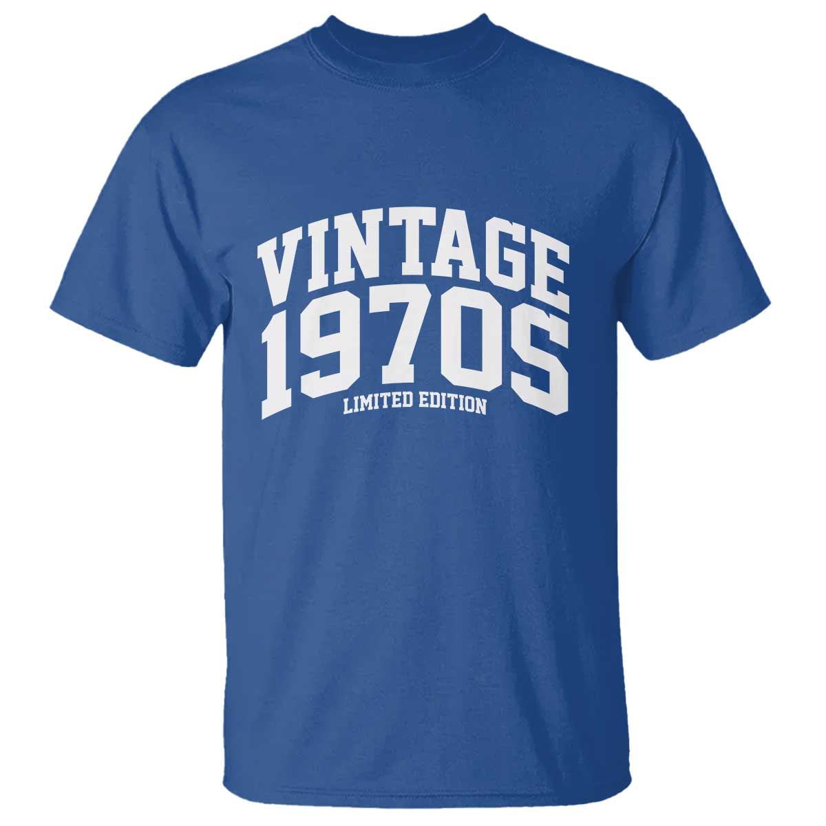 Vintage 1970s Limited Edition T Shirt Vintage Varsity Funny Cool 1970 Theme