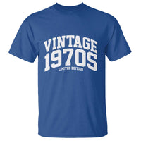 Vintage 1970s Limited Edition T Shirt Vintage Varsity Funny Cool 1970 Theme